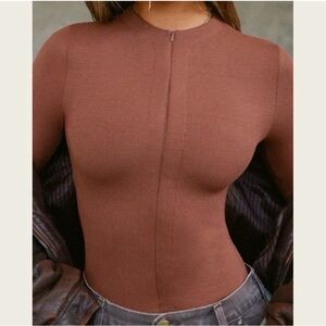 Joah Brown Women's Invisible Zipper Long Sleeve